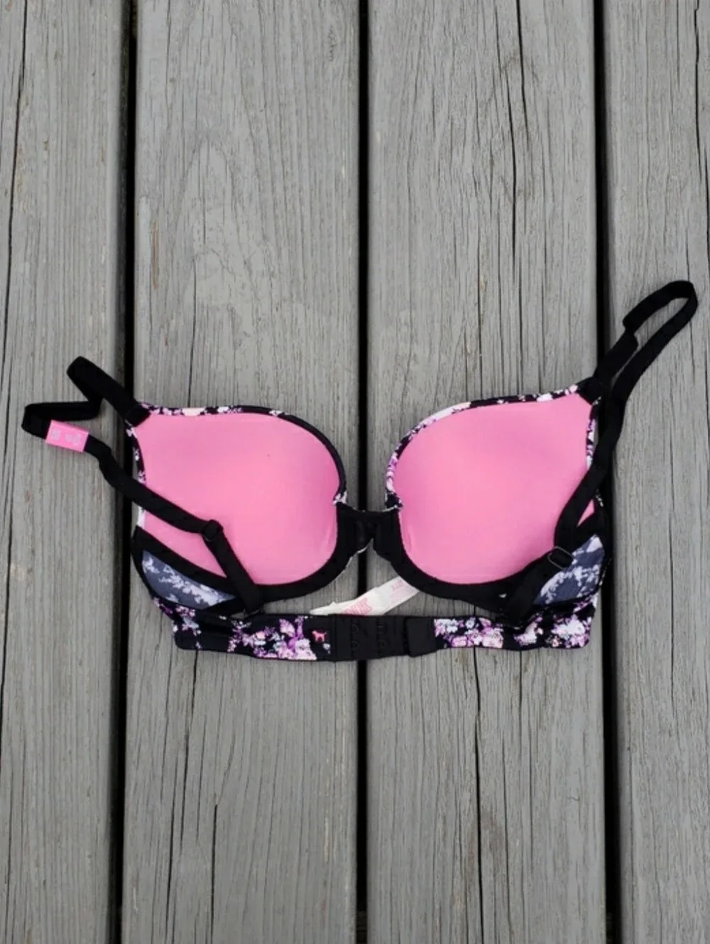 Victoria's Secret PINK Floral  Push-Up Bra 32B
